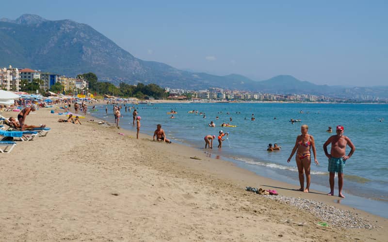 Doğu Plajı Alanya Plajları